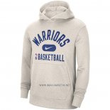 Sudaderas con Capucha Golden State Warriors Performance Practice 2021-2022 Blanco