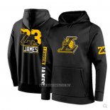 Sudaderas con Capucha Los Angeles Lakers LeBron James Negro