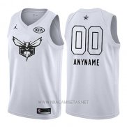 Camiseta All Star 2018 Charlotte Hornets Nike Personalizada Blanco