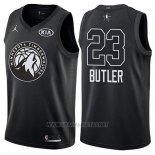 Camiseta All Star 2018 Minnesota Timberwolves Jimmy Butler NO 23 Negro