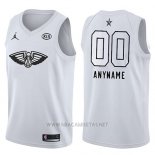 Camiseta All Star 2018 New Orleans Pelicans Nike Personalizada Blanco