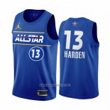 Camiseta All Star 2021 Brooklyn Nets James Harden NO 13 Azul