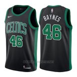 Camiseta Boston Celtics Aron Baynes NO 46 Statehombret 2017-18 Negro