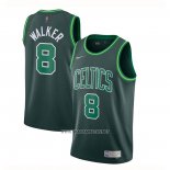 Camiseta Boston Celtics Kemba Walker NO 8 Earned 2020-21 Verde