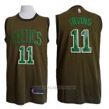 Camiseta Boston Celtics Kyrie Irving NO 11 Nike Verde