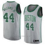 Camiseta Boston Celtics Robert Williams III NO 44 Ciudad 2017-18 Gris
