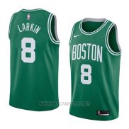 Camiseta Boston Celtics Shane Larkin NO 8 Icon 2018 Verde