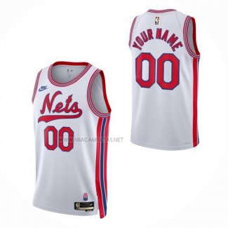 Camiseta Brooklyn Nets Personalizada Classic 2026-27 Blanco