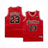 Camiseta Chicago Bulls Michael Jordan NO 23 NBA Final Rojo