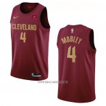 Camiseta Cleveland Cavaliers Evan Mobley NO 4 Icon 2022-23 Rojo