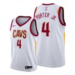 Camiseta Cleveland Cavaliers Kevin Porter Jr. NO 4 Association 2019-20 Blanco