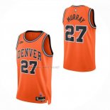 Camiseta Denver Nuggets Jamal Murray NO 27 Classic 2026-27 Naranja