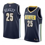 Camiseta Denver Nuggets Malik Beasley NO 25 Icon 2018 Azul