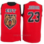Camiseta EBT Michael Jordan NO 23 Rojo