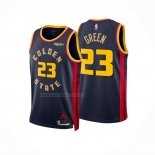 Camiseta Golden State Warriors Draymond Green NO 23 Ciudad 2024-25 Azul