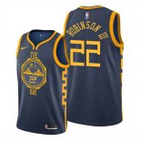 Camiseta Golden State Warriors Glenn Robinson III NO 22 Ciudad Azul