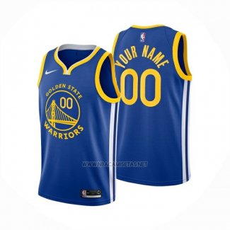 Camiseta Golden State Warriors Personalizada Icon 2024-25 Azul