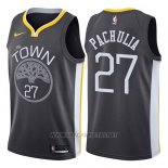 Camiseta Golden State Warriors Zaza Pachulia NO 27 Statement 2017-18 Gris