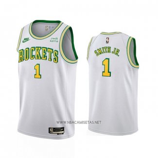 Camiseta Houston Rockets Jabari Smith JR. NO 1 Classic 2022-23 Blanco