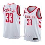 Camiseta Houston Rockets James Ennis III NO 33 Association 2018 Blanco