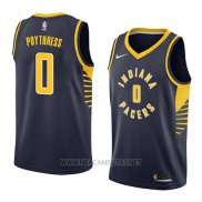 Camiseta Indiana Pacers Alex Poythress NO 0 Icon 2018 Azul