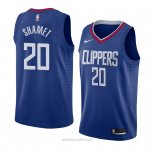 Camiseta Los Angeles Clippers Landry Shamet NO 20 Icon 2018 Azul