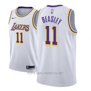 Camiseta Los Angeles Lakers Michael Beasley NO 11 Association 2018-19 Blanco
