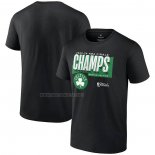Camiseta Manga Corta Boston Celtics 2024 NBA Finals Champions Big & Tall Negro