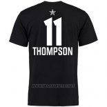 Camiseta Manga Corta Klay Thompson All Star 2019 Golden State Warriors Negro