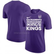Camiseta Manga Corta Sacramento Kings Violeta1