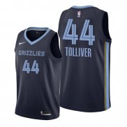 Camiseta Memphis Grizzlies Anthony Tolliver NO 44 Statement 2020 Azul