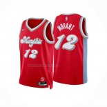 Camiseta Memphis Grizzlies Ja Morant NO 12 Ciudad 2024-25 Rojo