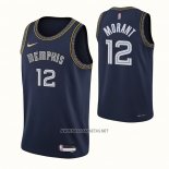 Camiseta Memphis Grizzlies LaMelo Ball NO 12 Ciudad 2021-22 Azul