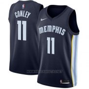 Camiseta Memphis Grizzlies Mike Conley Jr. NO 11 2017-18 Azul.