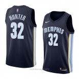 Camiseta Memphis Grizzlies Vincent Hunter NO 32 Icon 2018 Azul