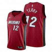 Camiseta Miami Heat Emanuel Terry NO 12 Statement Rojo