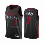 Camiseta Miami Heat Kyle Lowry NO 7 Ciudad 2023-24 Negro