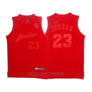 Camiseta Michael Jordan NO 23 Rojo