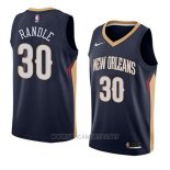 Camiseta New Orleans Pelicans Julius Randle NO 30 Icon 2018 Azul