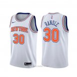 Camiseta New York Knicks Julius Randle NO 30 Statement Blanco