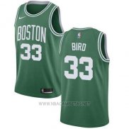 Camiseta Nino Boston Celtics Larry Bird NO 33 Ciudad 2018 Verde