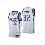 Camiseta Nino Dallas Mavericks Cooper Flagg NO 32 Association 2025-26 Blanco