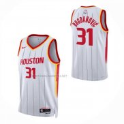 Camiseta Nino Houston Rockets Bogdan Bogdanovic NO 31 Association 2026-27 Blanco