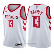 Camiseta Nino Houston Rockets James Harden NO 13 Association 2017-18 Blanco