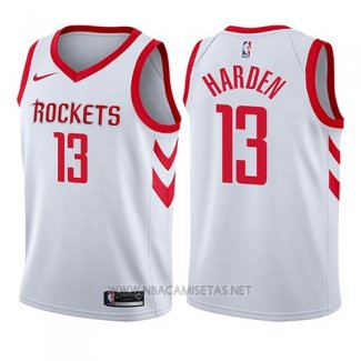 Camiseta Nino Houston Rockets James Harden NO 13 Association 2017-18 Blanco