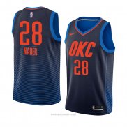 Camiseta Oklahoma City Thunder Abdel Nader NO 28 Statement 2017-18 Azul