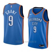 Camiseta Oklahoma City Thunder Jerami Grant NO 9 Icon 2018 Azul