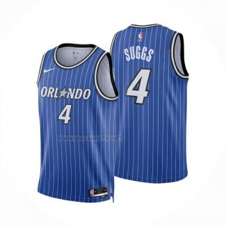 Camiseta Orlando Magic Jalen Suggs NO 4 Icon 2025-26 Azul