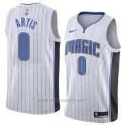 Camiseta Orlando Magic Jamel Artis NO 0 Association 2018 Blanco