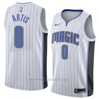 Camiseta Orlando Magic Jamel Artis NO 0 Association 2018 Blanco